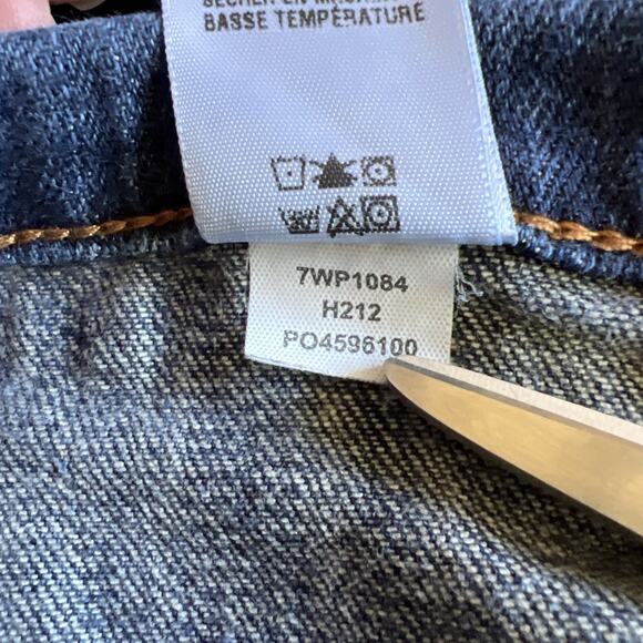 LUCKY BRAND Jeans Womens 10/30 Blue Mid Rise Straight Stretch Denim 29.5" Inseam - Picture 10 of 14